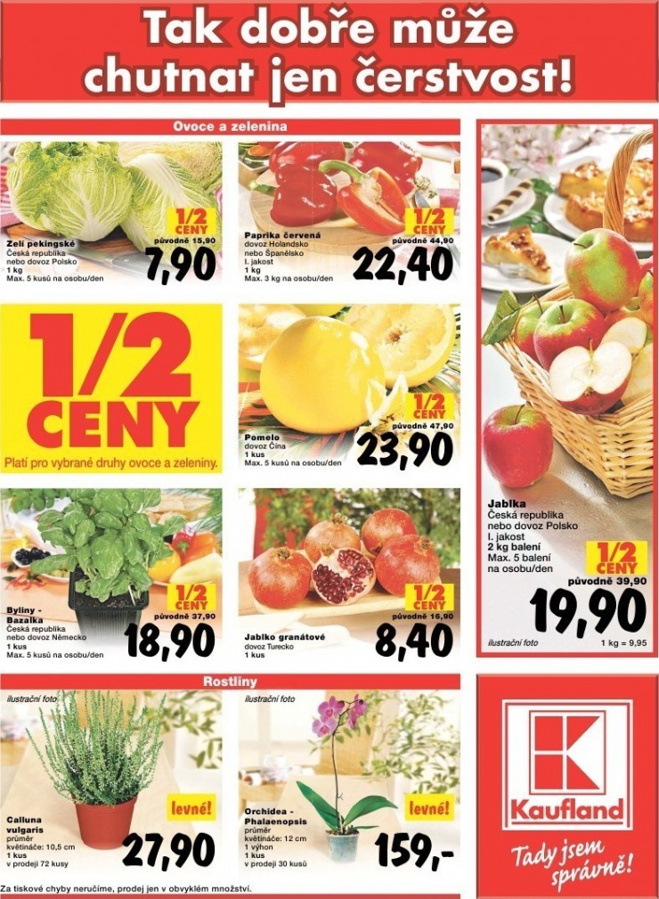 leták Kaufland strana 1 leták Kaufland strana 1