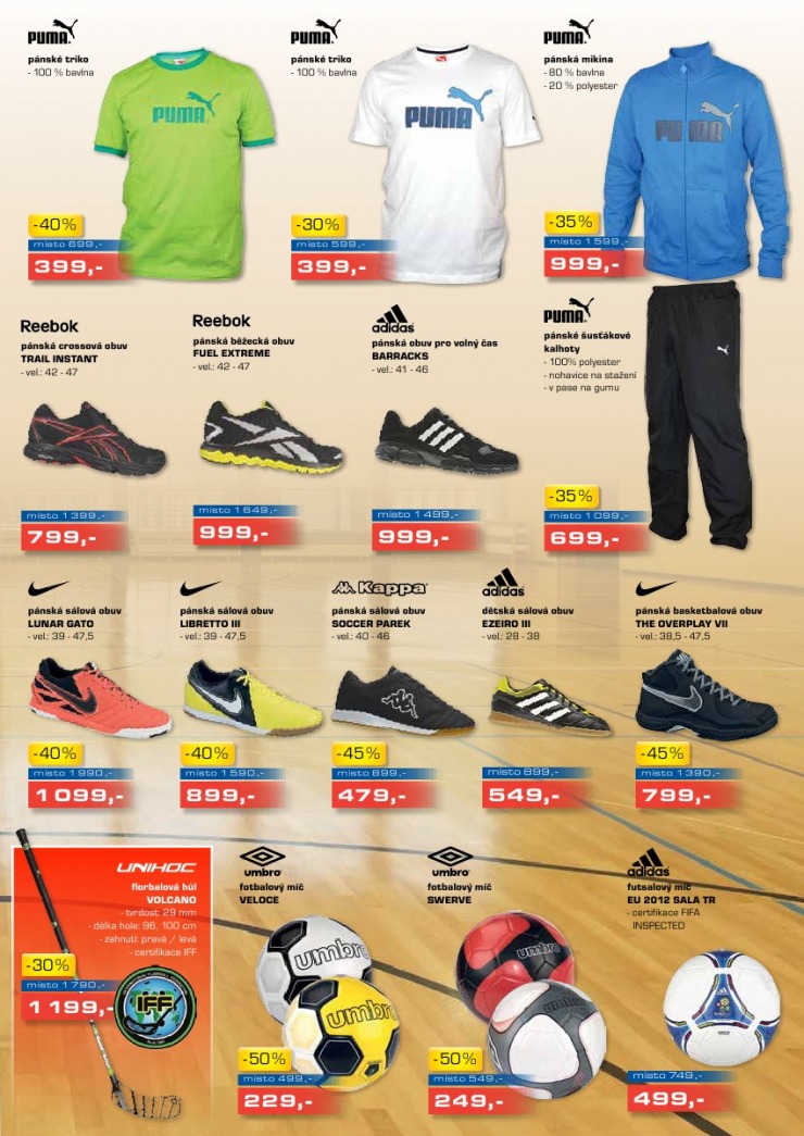 leták Sportisimo strana 1 leták Sportisimo strana 1