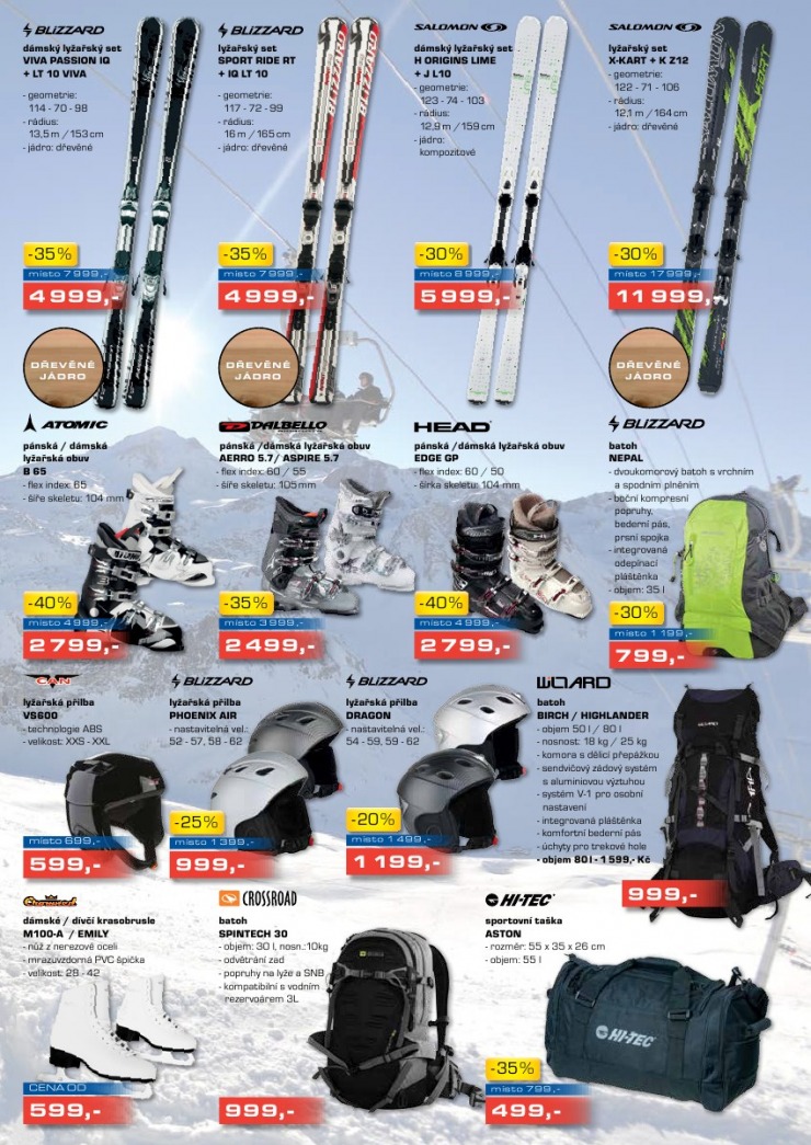 leták Sportisimo strana 1 leták Sportisimo strana 1