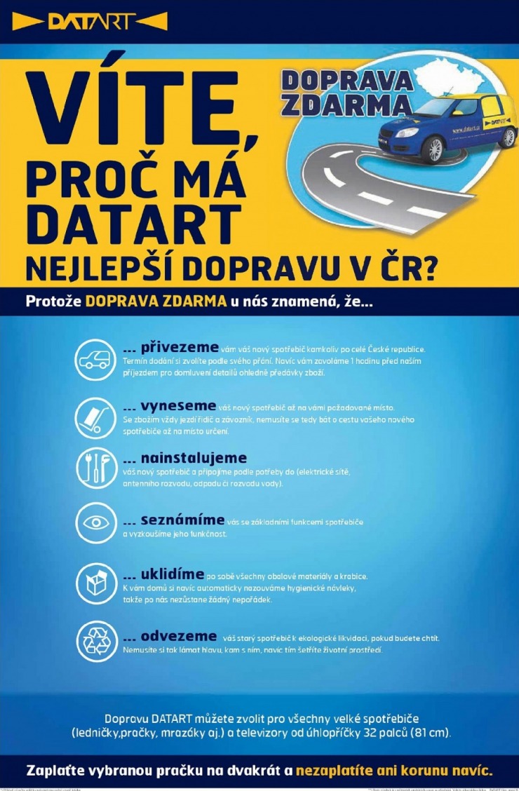 leták Datart strana 1 leták Datart strana 1