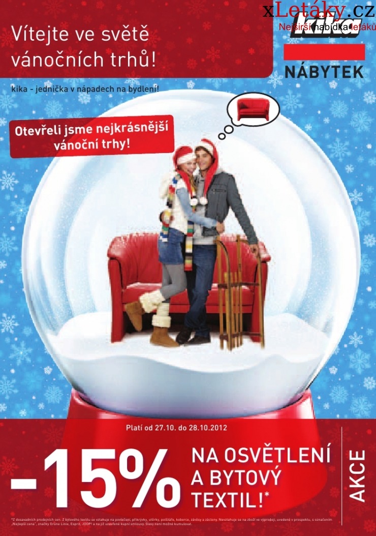 leták Kika nábytek leták strana 1 leták Kika nábytek leták strana 1