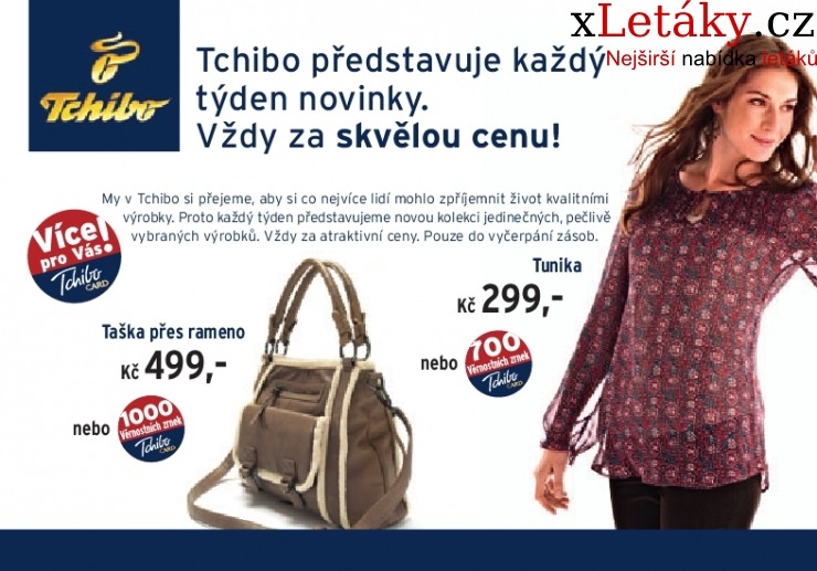 leták Tchibo leták strana 1 leták Tchibo leták strana 1