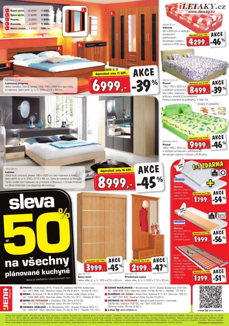 leták Jena nábytek strana 1 leták Jena nábytek strana 1