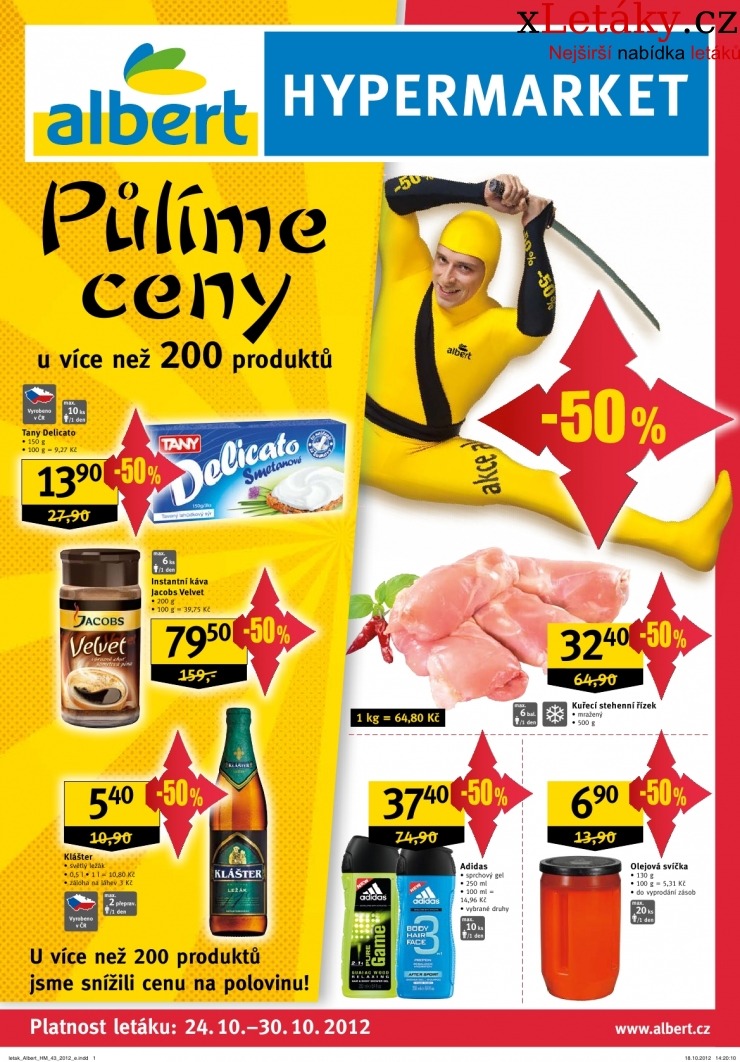 leták Albert Hypermarket akční leták strana 1 leták Albert Hypermarket akční leták strana 1