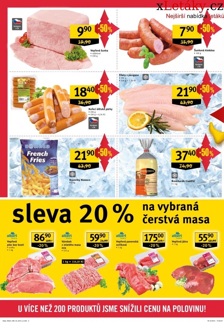 leták Albert Hypermarket akční leták strana 1 leták Albert Hypermarket akční leták strana 1