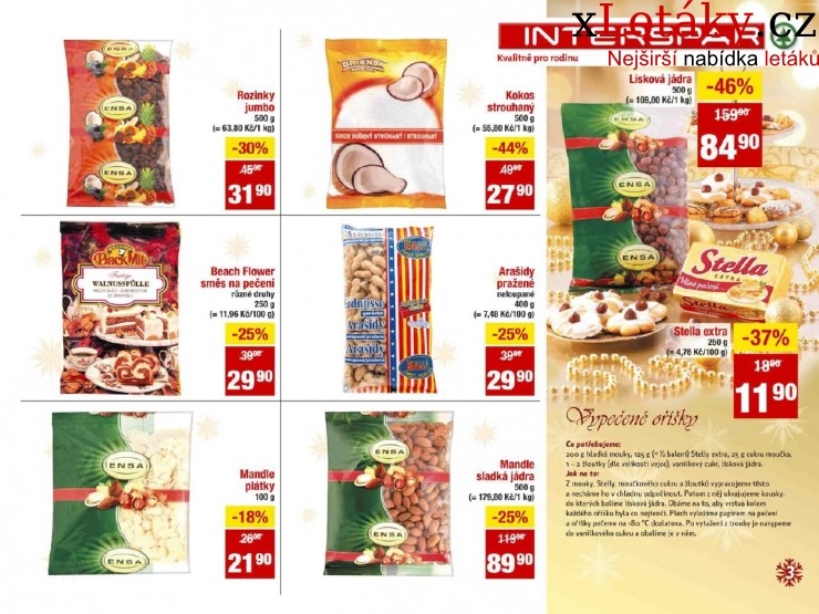 leták Interspar - pečení leták strana 1 leták Interspar - pečení leták strana 1