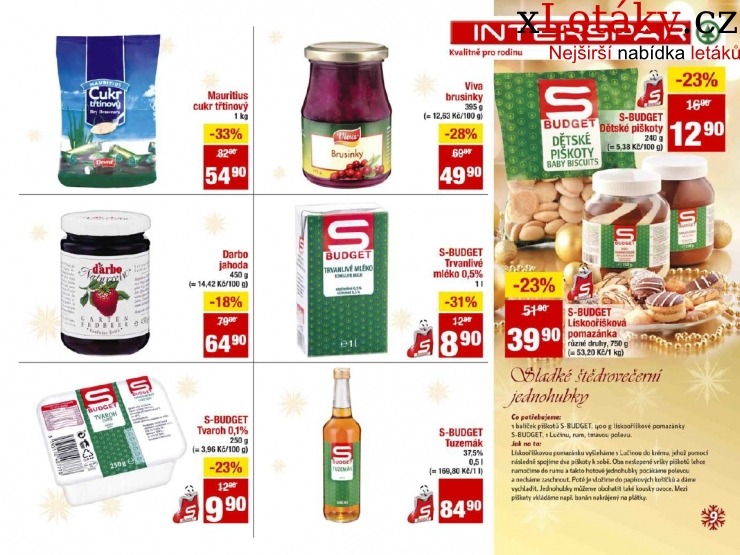 leták Interspar - pečení leták strana 1 leták Interspar - pečení leták strana 1