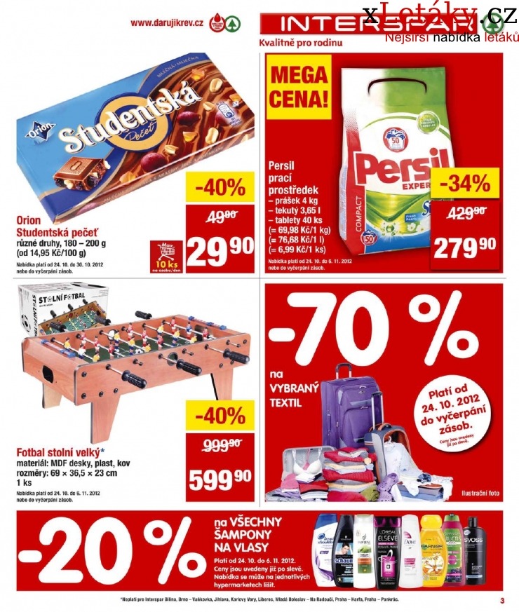 leták Interspar akční leták strana 1 leták Interspar akční leták strana 1