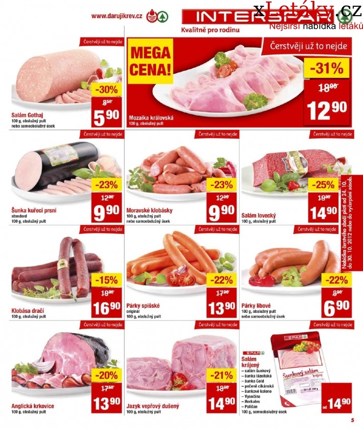leták Interspar akční leták strana 1 leták Interspar akční leták strana 1