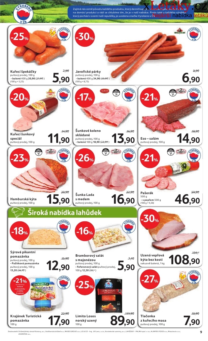 let�k Tesco aktu�ln� let�k strana 1