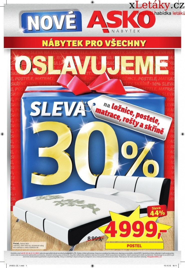 letk Asko nbytek aktuln letk strana 1