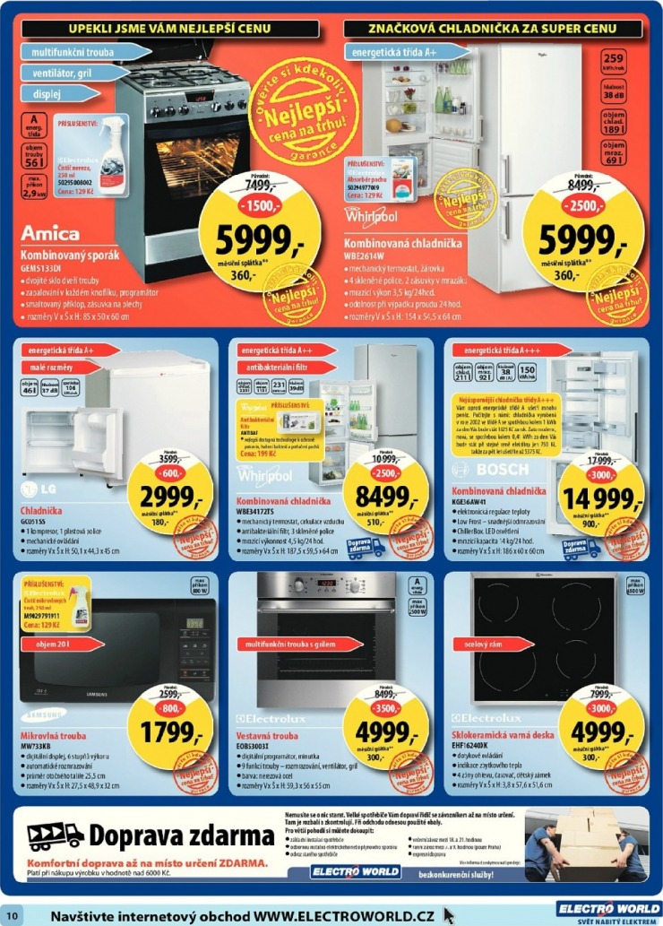leták Electro World strana 1 leták Electro World strana 1