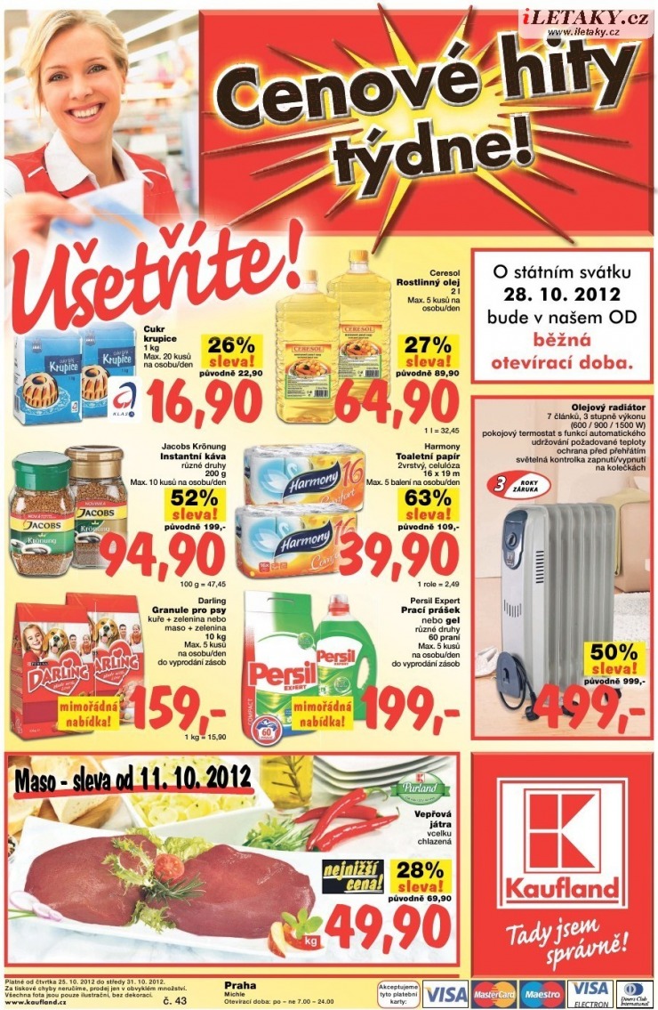 leták Kaufland strana 1 leták Kaufland strana 1