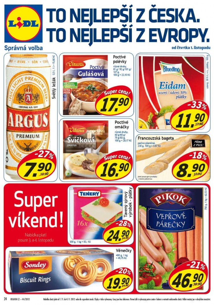 leták Lidl strana 1 leták Lidl strana 1