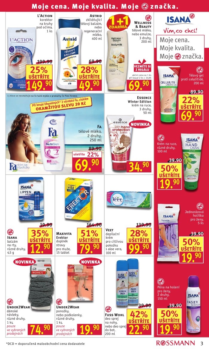 leták Rossmann strana 1 leták Rossmann strana 1
