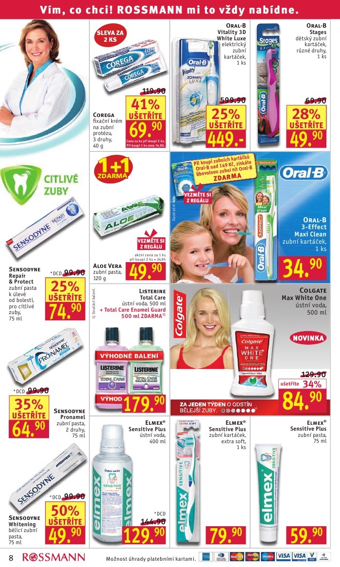 leták Rossmann strana 1 leták Rossmann strana 1