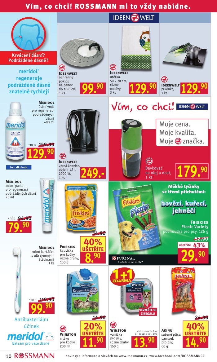 leták Rossmann strana 1 leták Rossmann strana 1