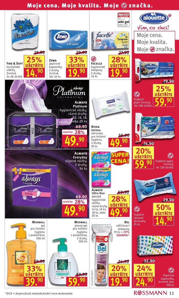 leták Rossmann strana 1 leták Rossmann strana 1
