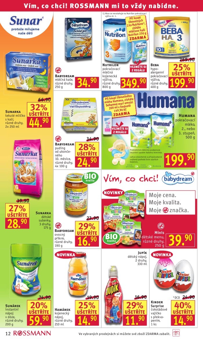 leták Rossmann strana 1 leták Rossmann strana 1