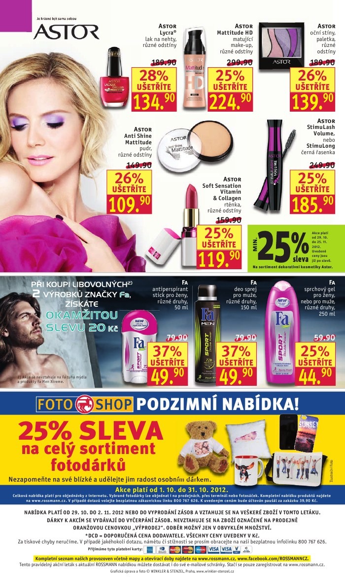 leták Rossmann strana 1 leták Rossmann strana 1