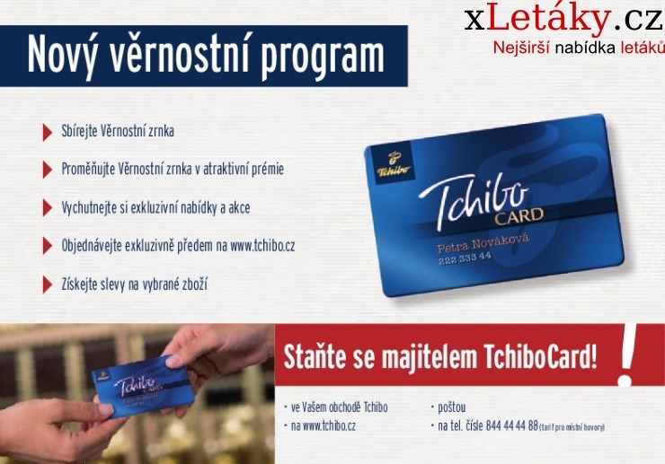 leták Tchibo leták strana 1 leták Tchibo leták strana 1