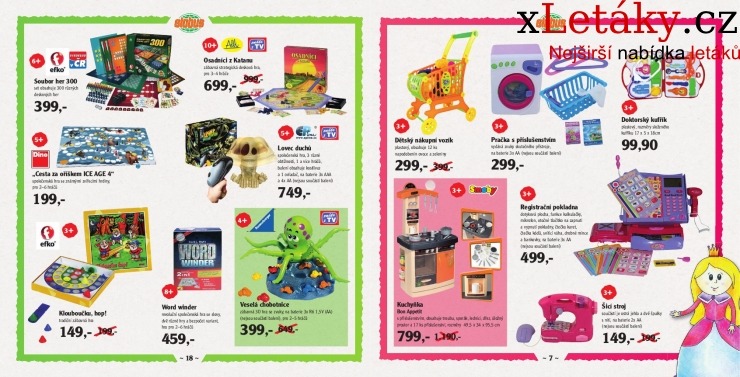 leták Globus - pohádkové hračkářství leták strana 1 leták Globus - pohádkové hračkářství leták strana 1