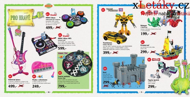 let�k Globus - poh�dkov� hra�k��stv� let�k strana 1