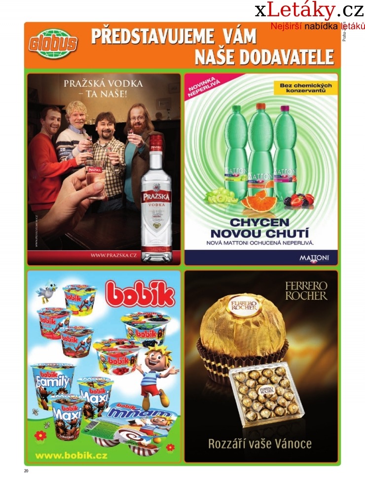 leták Globus leták strana 1 leták Globus leták strana 1