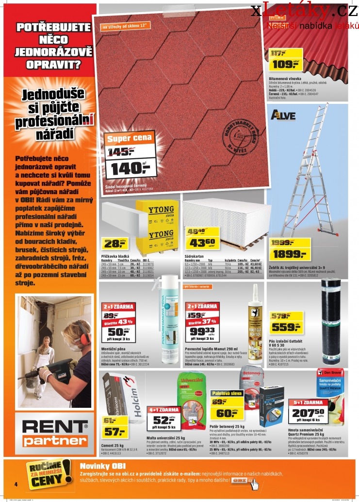 leták OBI - Trutnov leták strana 1 leták OBI - Trutnov leták strana 1