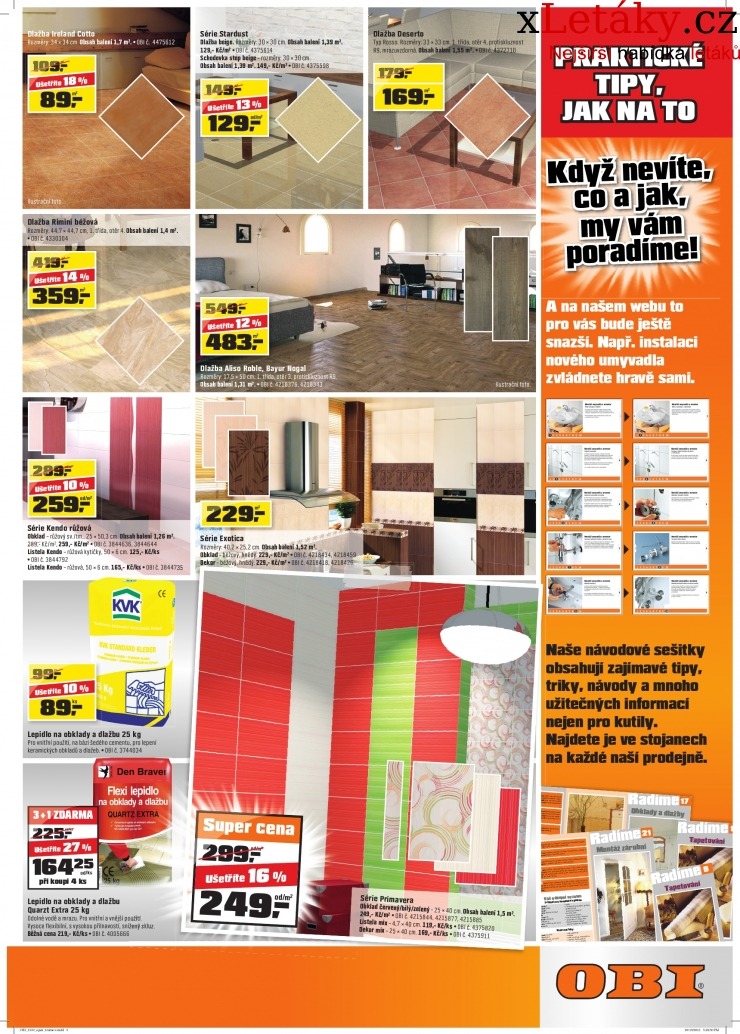 leták OBI - Trutnov leták strana 1 leták OBI - Trutnov leták strana 1