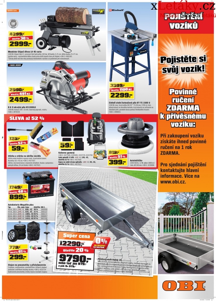 leták OBI - Trutnov leták strana 1 leták OBI - Trutnov leták strana 1