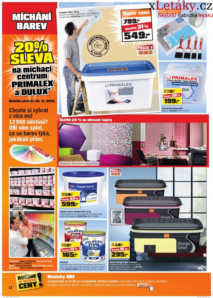 leták OBI - Trutnov leták strana 1 leták OBI - Trutnov leták strana 1