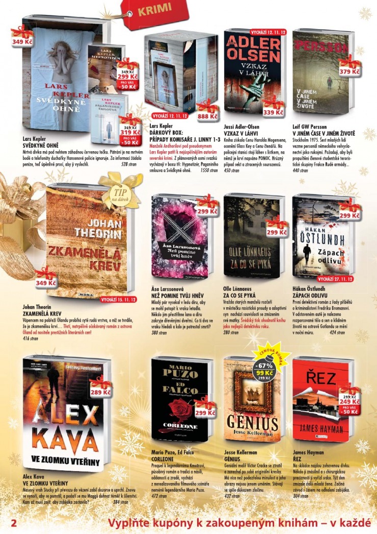 leták Knižní klenoty strana 1 leták Knižní klenoty strana 1