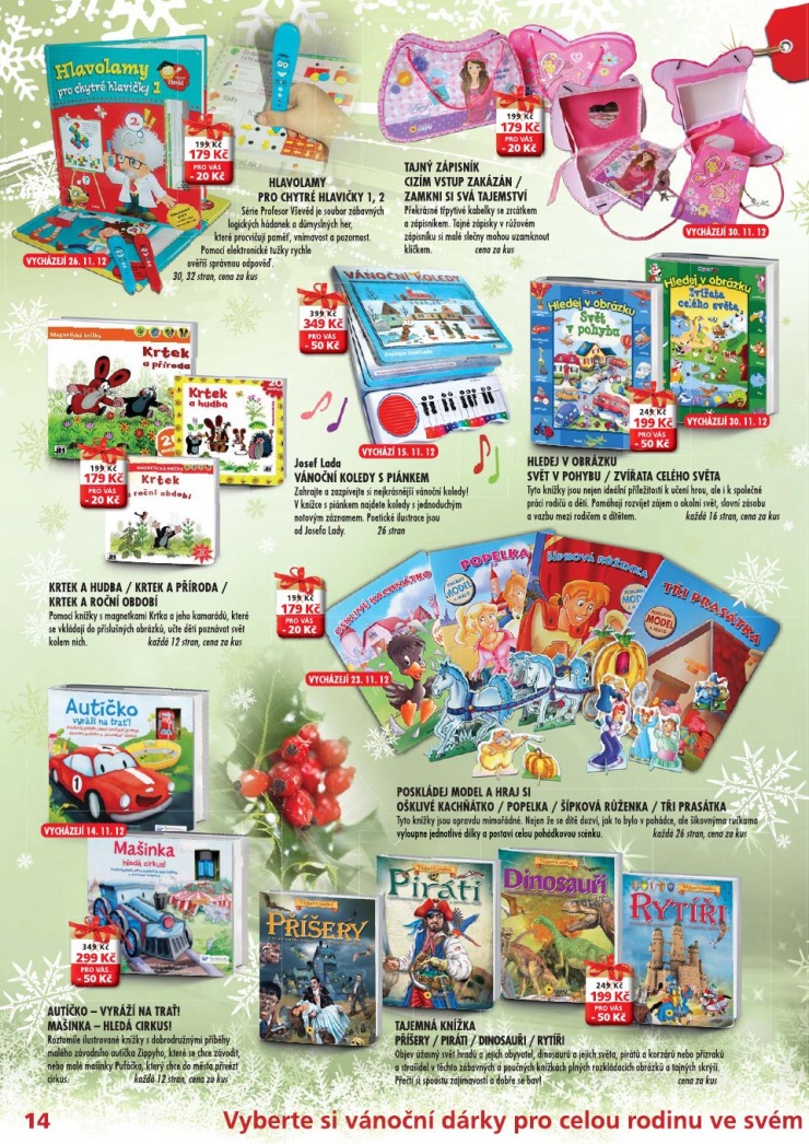 leták Knižní klenoty strana 1 leták Knižní klenoty strana 1