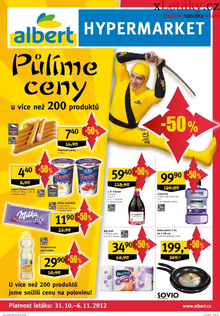 leták Albert Hypermarket akční leták strana 1 leták Albert Hypermarket akční leták strana 1