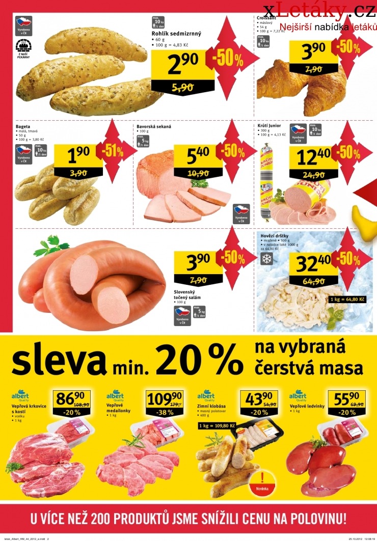 leták Albert Hypermarket akční leták strana 1 leták Albert Hypermarket akční leták strana 1