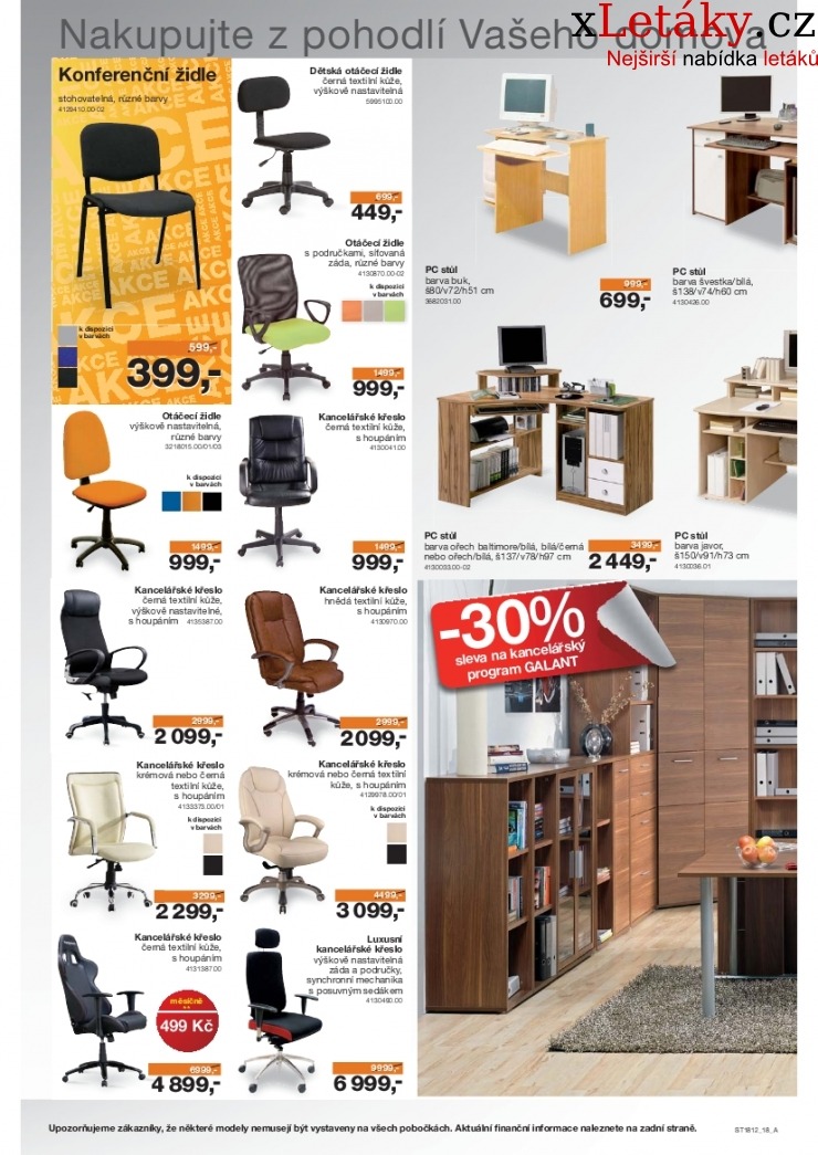 leták Sconto nábytek leták strana 1 leták Sconto nábytek leták strana 1