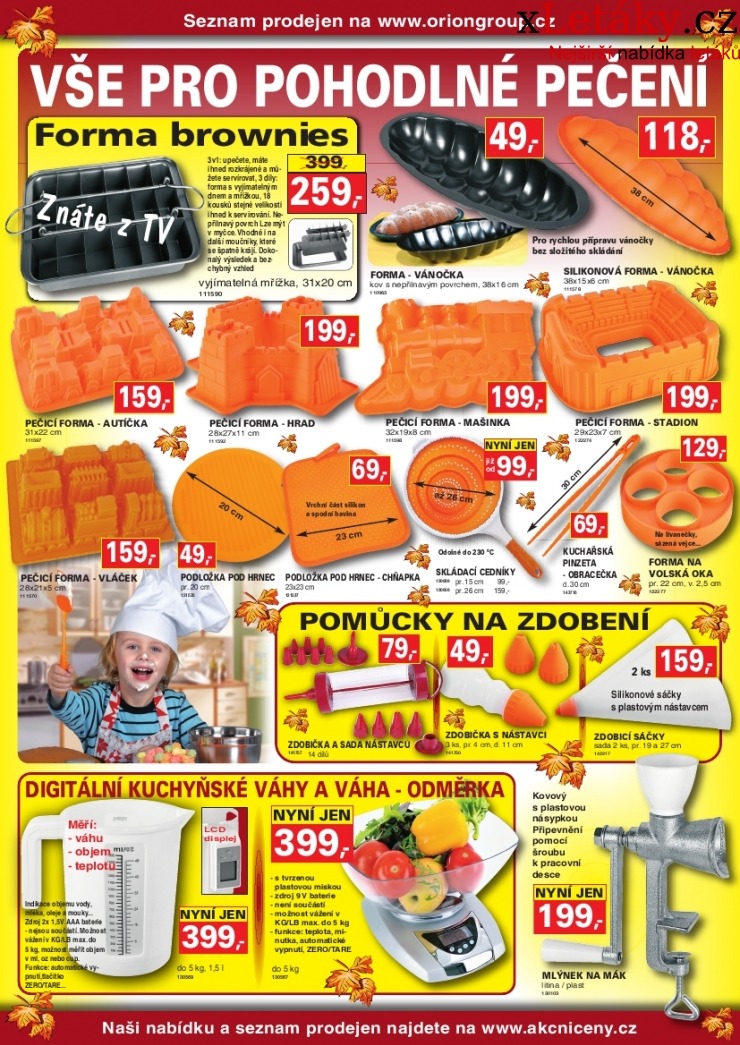 leták Orion leták strana 1 leták Orion leták strana 1