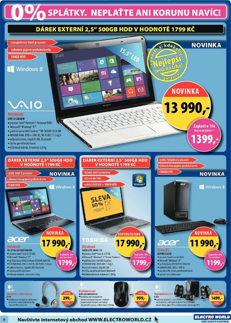 let�k Electro World strana 1