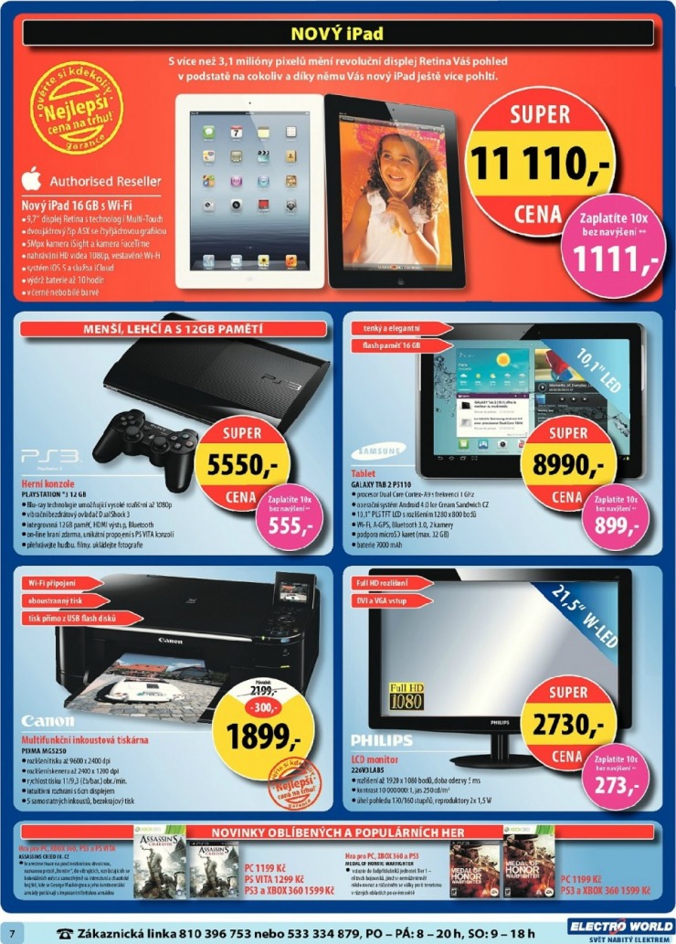 let�k Electro World strana 1