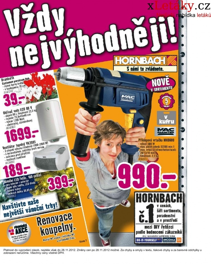 leták Hornbach leták strana 1 leták Hornbach leták strana 1