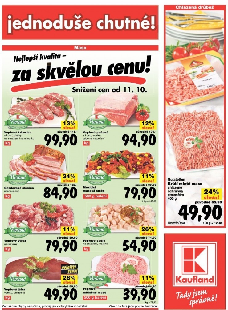 leták Kaufland strana 1 leták Kaufland strana 1