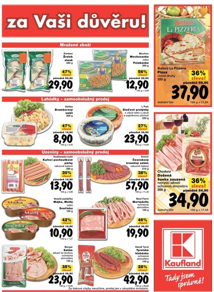 leták Kaufland strana 1 leták Kaufland strana 1