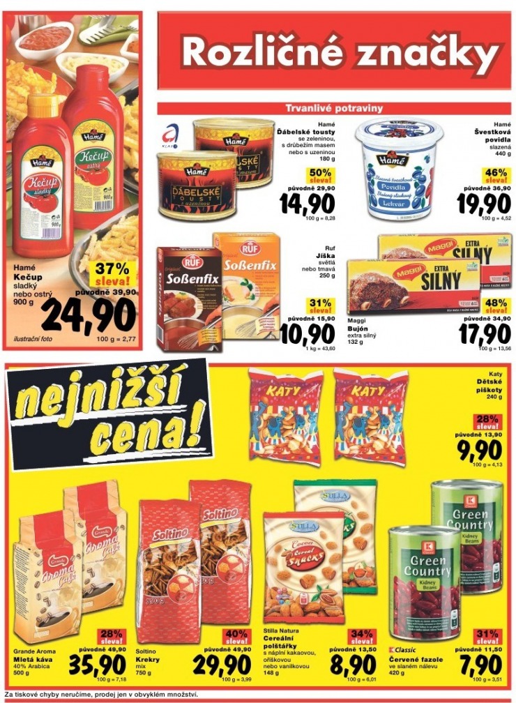 leták Kaufland strana 1 leták Kaufland strana 1