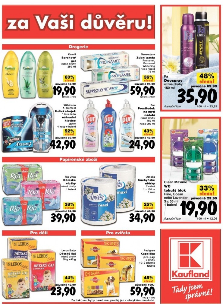 leták Kaufland strana 1 leták Kaufland strana 1