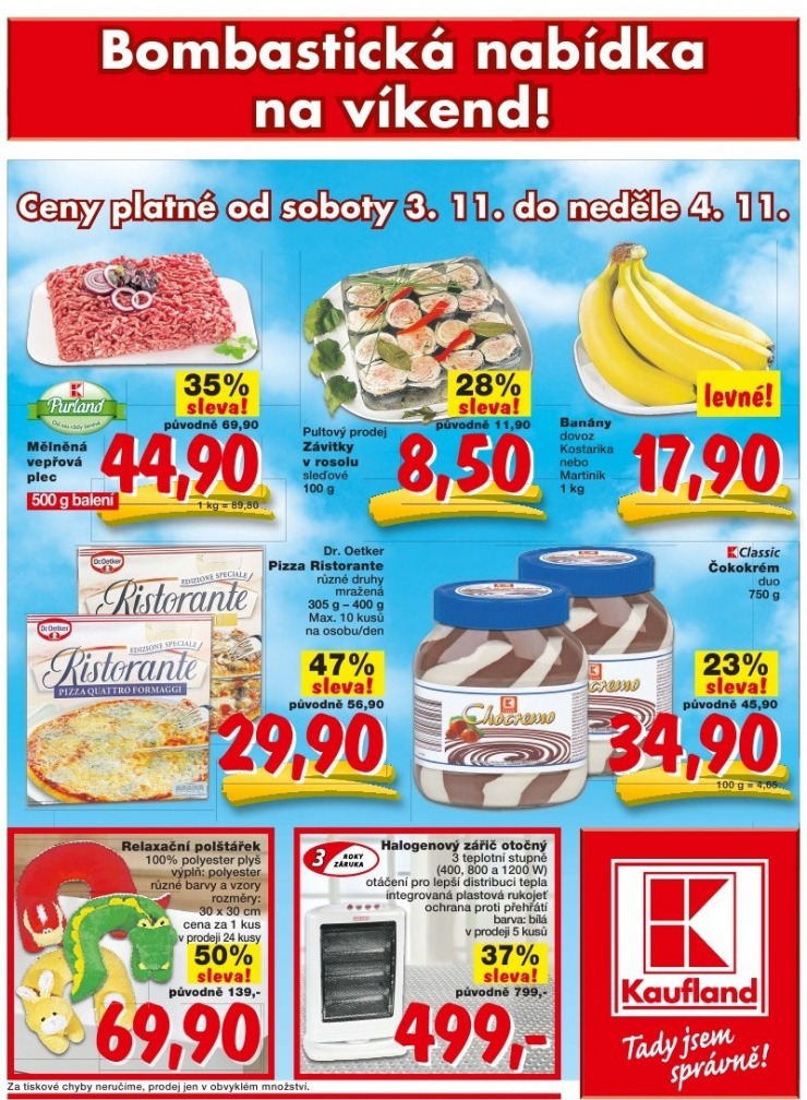 leták Kaufland strana 1 leták Kaufland strana 1