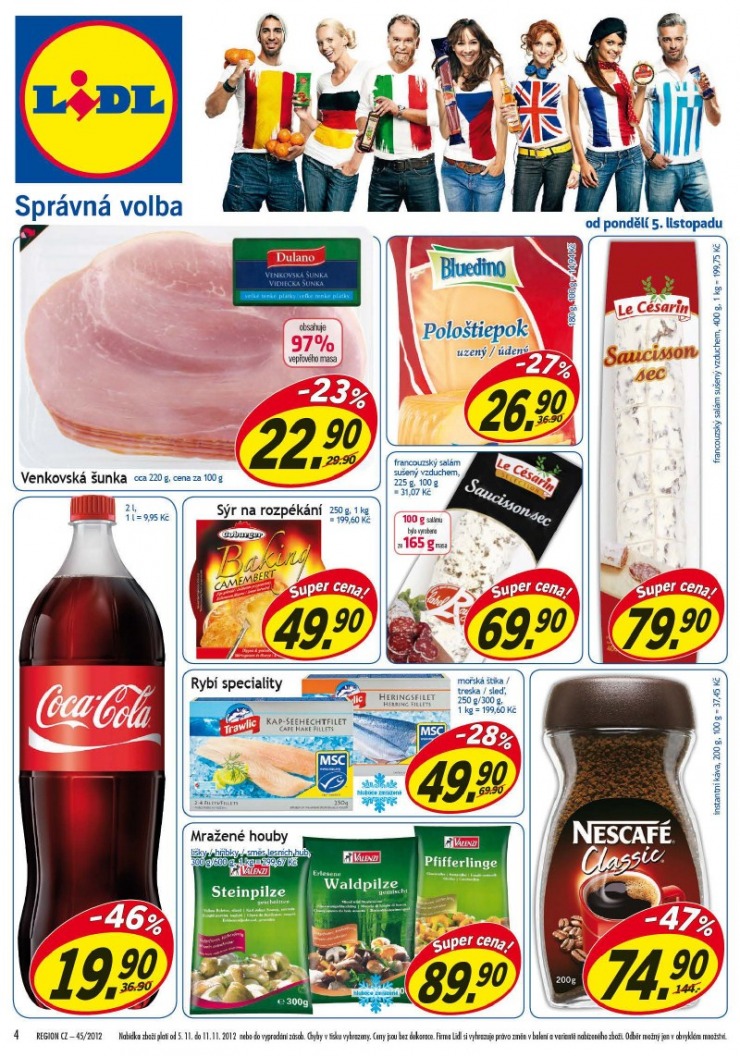 leták Lidl strana 1 leták Lidl strana 1