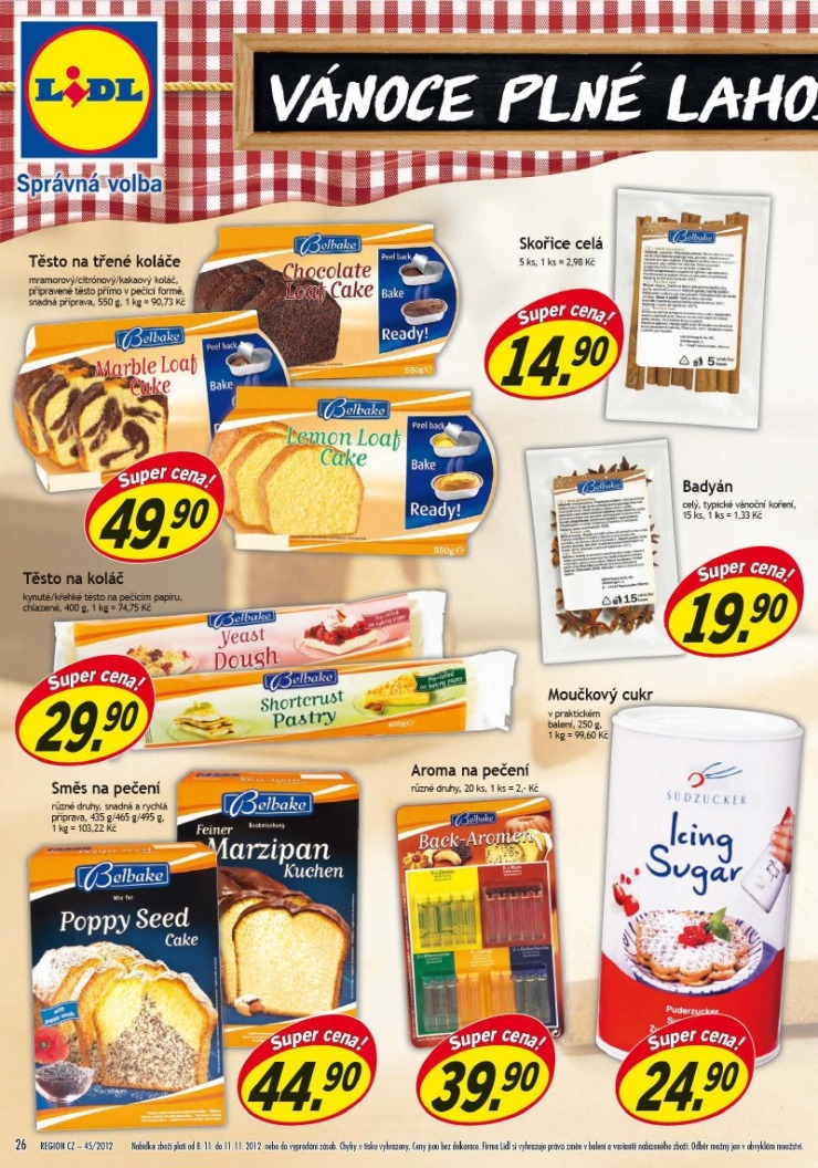 leták Lidl strana 1 leták Lidl strana 1