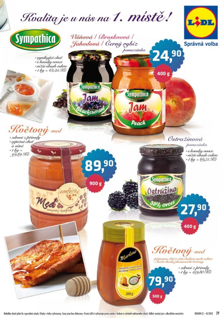 leták Lidl strana 1 leták Lidl strana 1
