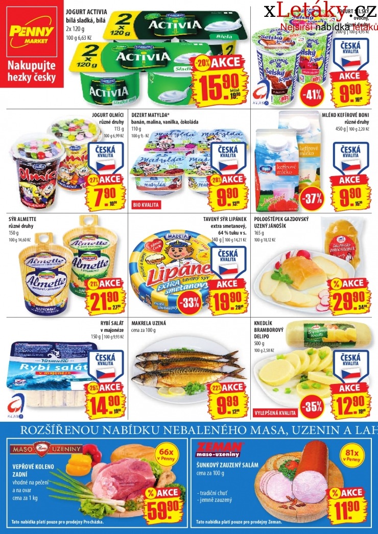 leták Penny Market akční leták strana 1 leták Penny Market akční leták strana 1